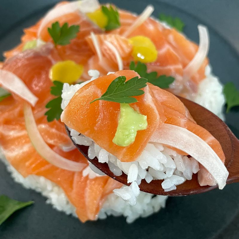 #연어 #연어초밥 #연어지라시덮밥 #연어덮밥 #떠먹는연어초밥 #연어요리