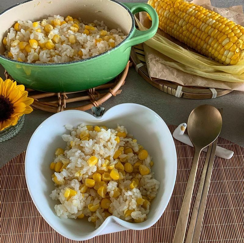 #초당옥수수솥밥 #옥수수솥밥 #초당옥수수 #제철음식