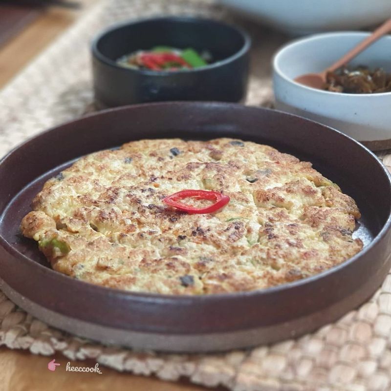 #낙지한마리수제비 #삼색수제비 #수제비 #고기전 #집밥