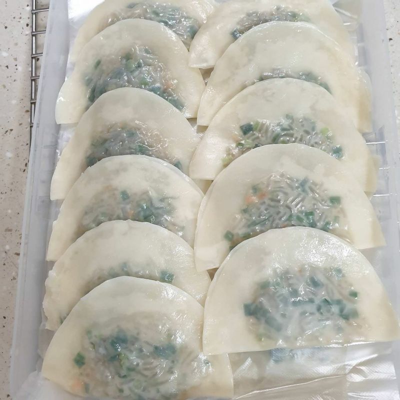 #납작만두 #비빔만두 #분식 #집밥