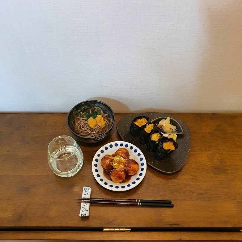 배송 정말 빠르고 잘 먹었습니다! #우니 #성게알