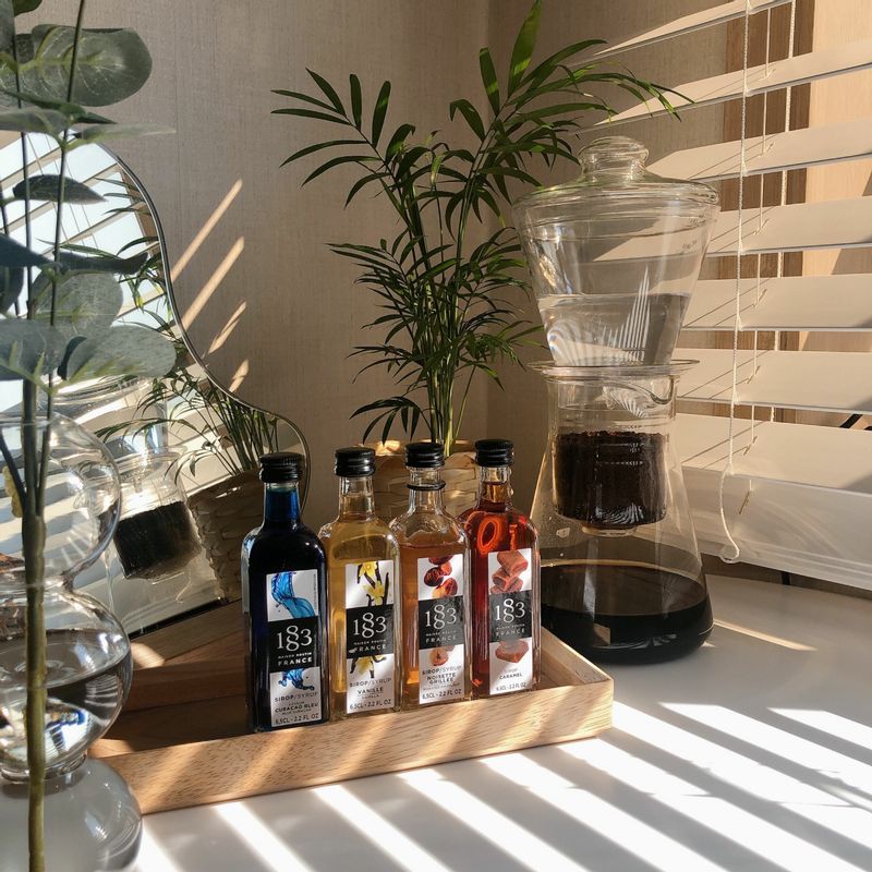 시럽은 자주 사용하지 않는데 사이즈가 작아 좋더라구요 홈카페용으로 추천드려요 :) #홈카페 #시럽 #1183시럽 #시럽추천