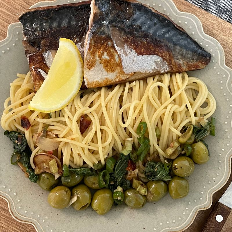 #고등어파스타 #파스타 #어간장 #해산물파스타