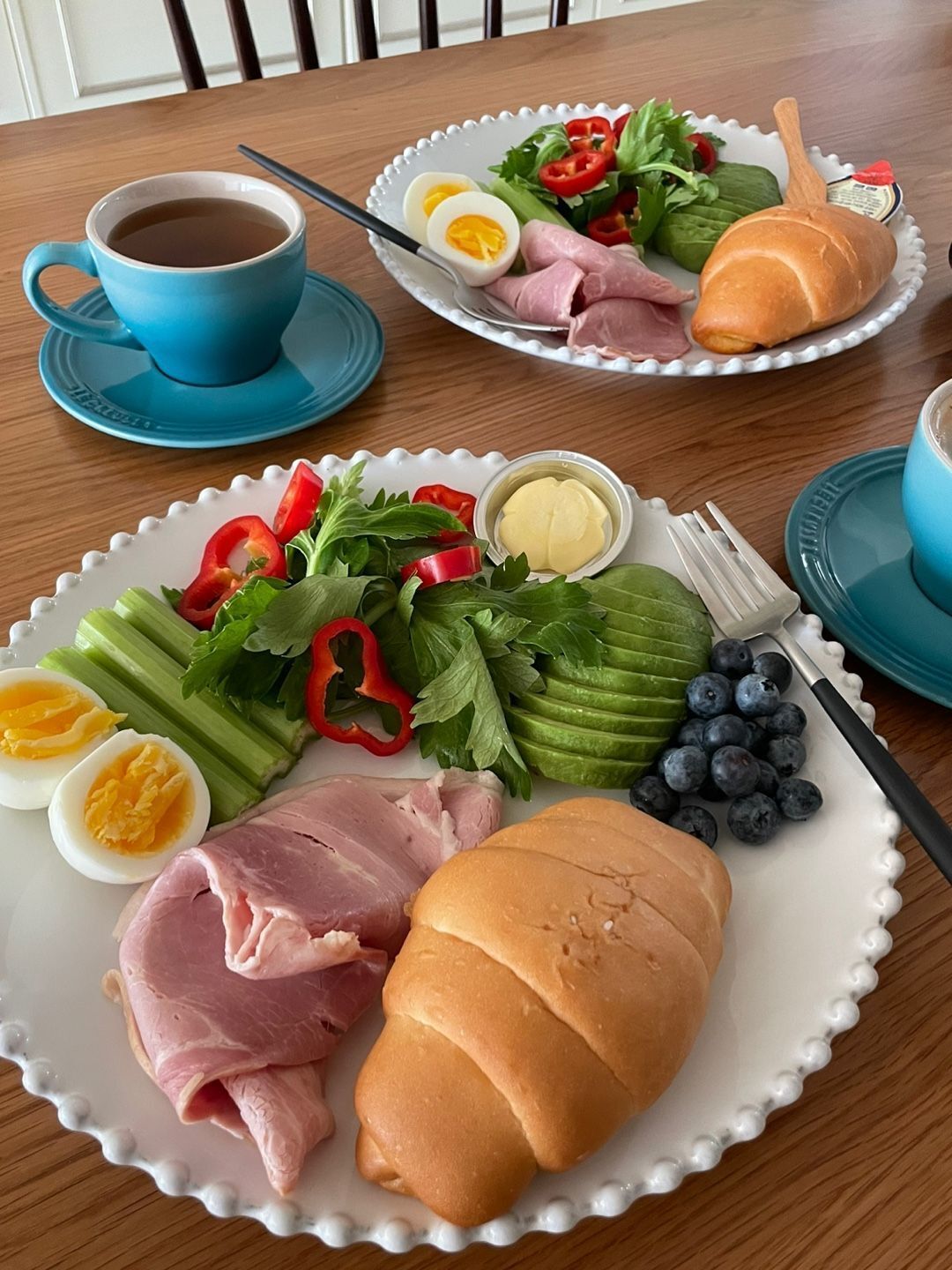 #아침메뉴 #잠봉뵈르 #소금빵 #홈브런치