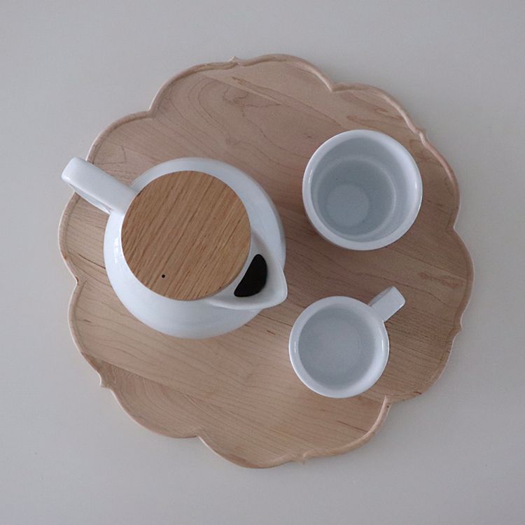 마음에 쏙 드는 트레이에 티세트 올려서 즐기는 행복한 시간..☺️  #졸리마 #졸리마트레이 #티세트