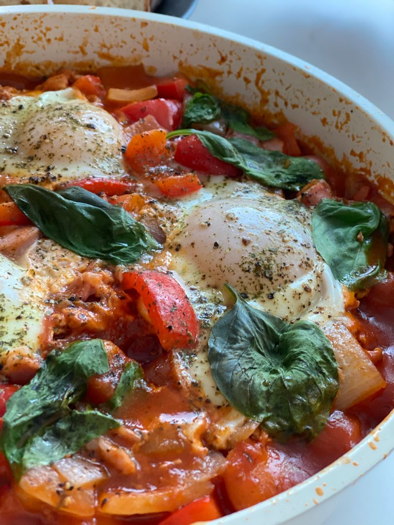 #에그엔헬 #샥슈카 #토마토소스 #토마토요리