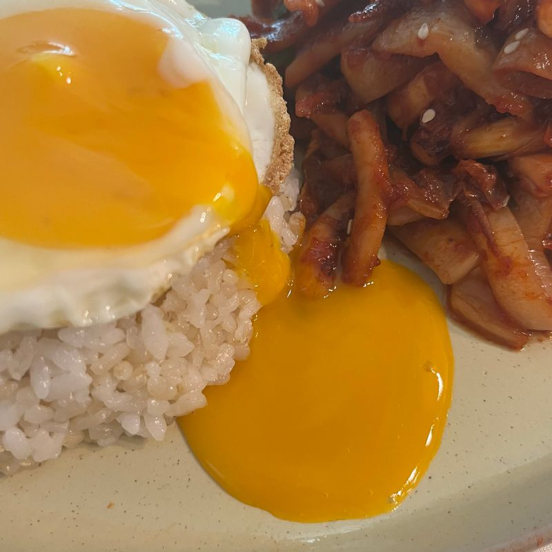 노른자 폭포수,,,💛 살앙합미다,,,