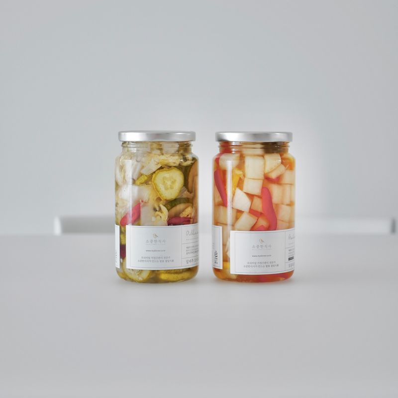 새콤달콤 너무 맛있는 피클 :) #피클 #야채피클