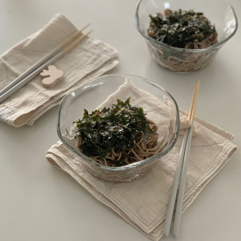 추천받아서 먹어본 고메 들기름 막국수! 담백하고 고소한 맛에 깔끔하기까지! #들기름막국수 #막국수 #들기름