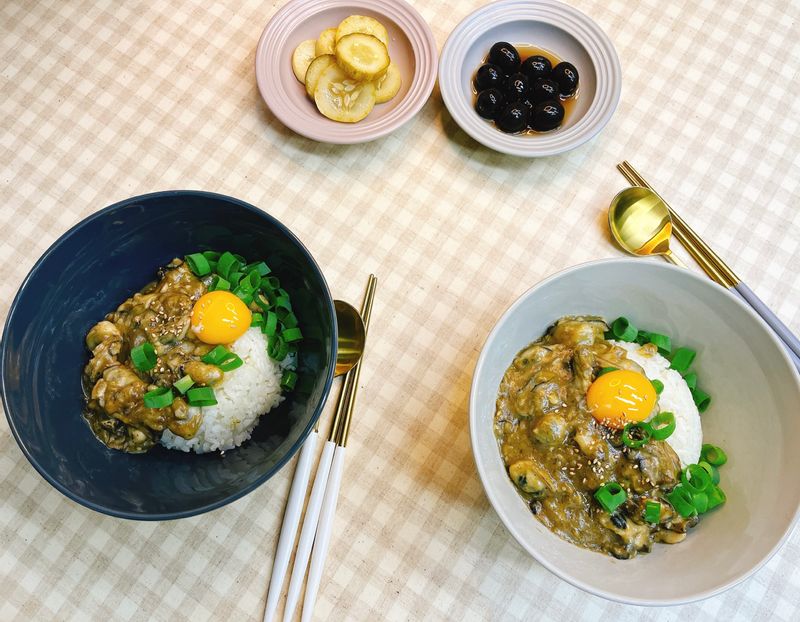 남편이랑 오붓하게 저녁밥 뚝딱했어요.❤️