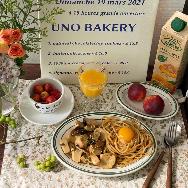 나의 최애 파스타 새송이 파스타 🍝 쯔유에 불닭마요네즈 섞어서 만든 소스가 새송이버섯이랑 너무 잘 어울려요 😌🧡 #파스타 #새송이파스타 #버섯파스타 #홈카페 #홈브런치 #브런치 #한그릇요리