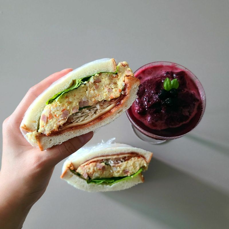 간단한 한끼 토스트 함께 만들어 보아요!♡