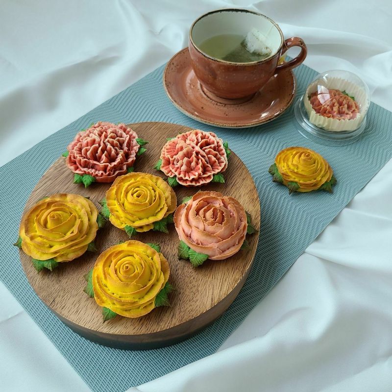 따뜻한 차한잔과 함께 먹어보아요♡