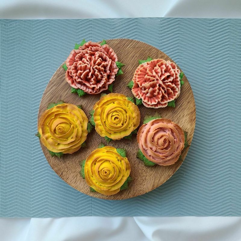 소중한 사람에게 줄 디저트로 딱인! '앙금플라워'💐 맛은 물론 보기에도 이쁜 디저트예요~♡  #홈쿡 #홈디저트 #홈베이킹 #앙금쿠키 #앙금디저트 #한식디저트 #앙금플라워