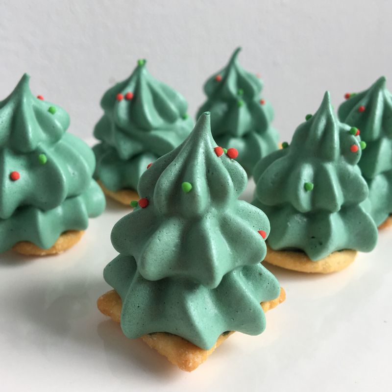 크리스마스 트리 머랭쿠키 #머랭쿠키 #크리스마스 #크리스마스트리머랭쿠키 #아이간식