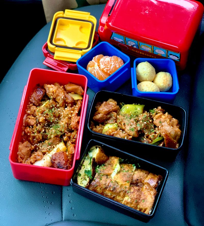 닭가슴살 볶음밥, 계란말이 #닭가슴살볶음밥 #계란말이 #아침도시락 #도시락